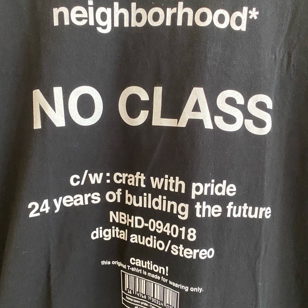 Neighborhood Japan No class tshirt